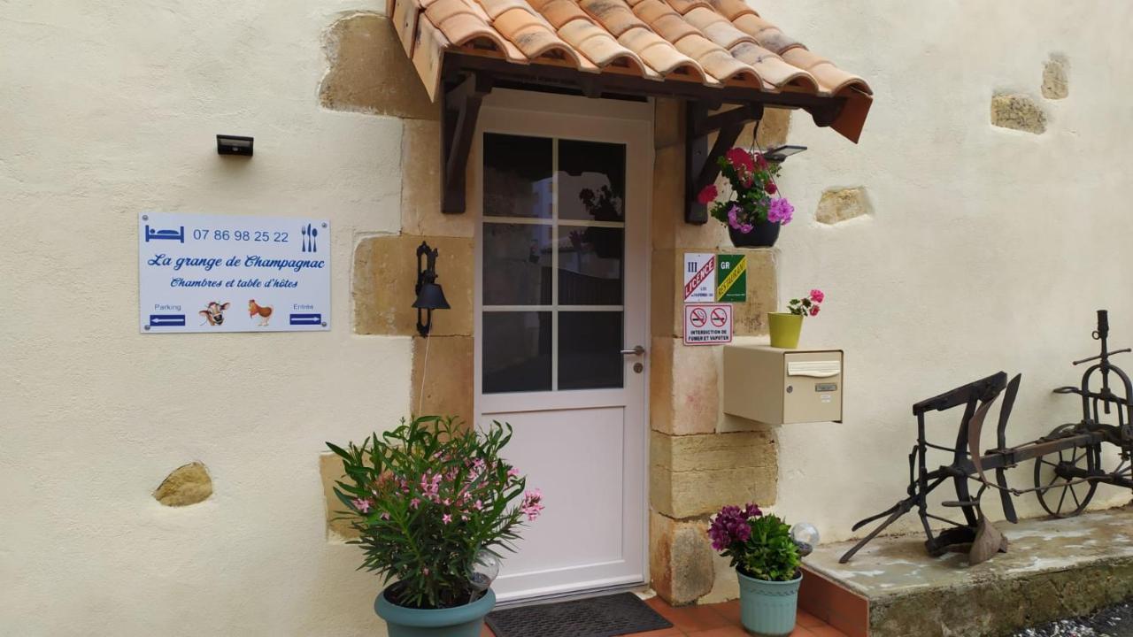 Bed and Breakfast La Grange De Champagnac Yvrac-et-Malleyrand Exterior foto